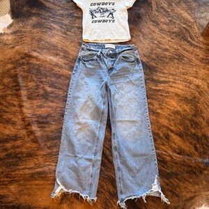 Flying Monkey Wide Leg Jeans